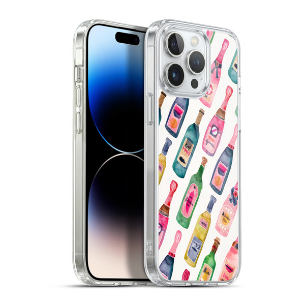 Cat Coquillette Patterns 6 Champagne Pattern Soft Gel Case for Apple iPhone 13 Pro Max & MagSafe