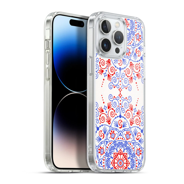 Cat Coquillette Patterns 6 Moroccan Mandala Soft Gel Case for Apple iPhone 13 Pro Max & MagSafe