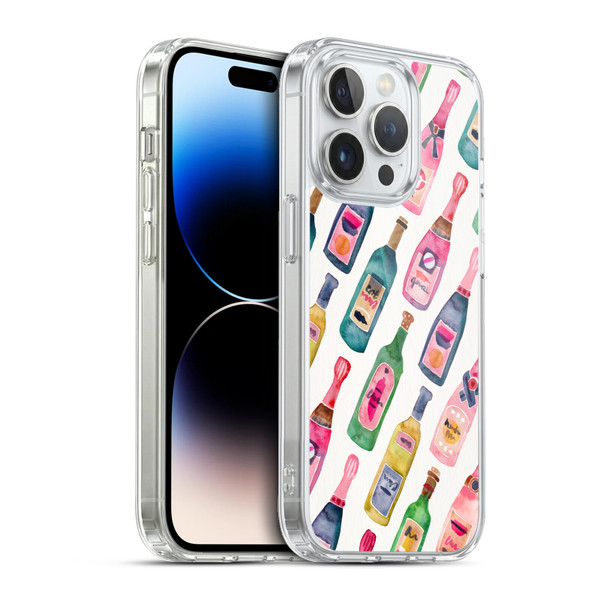 Cat Coquillette Patterns 6 Champagne Pattern Soft Gel Case for Apple iPhone 13 Pro & MagSafe