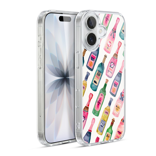 Cat Coquillette Patterns 6 Champagne Pattern Soft Gel Case for Apple iPhone 17