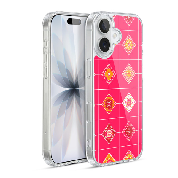 Cat Coquillette Patterns 6 Mexican Tile 3 Soft Gel Case for Apple iPhone 17