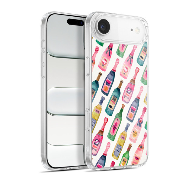 Cat Coquillette Patterns 6 Champagne Pattern Soft Gel Case for Apple iPhone 17 Air