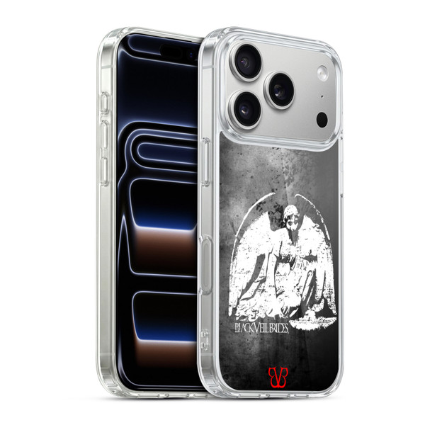 Black Veil Brides Band Art Angel Soft Gel Case for Apple iPhone 17 Pro