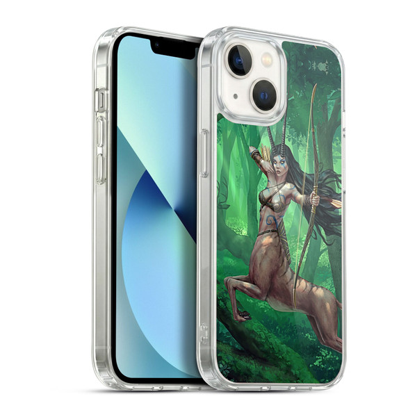 Christos Karapanos Mythical Art Artemis Soft Gel Case for Apple iPhone 13