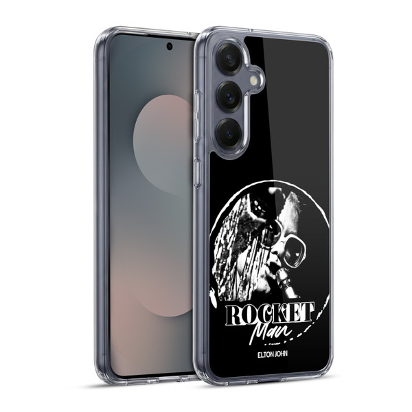Elton John Rocketman Key Art 4 Soft Gel Case for Samsung Galaxy S25+ & MagSafe