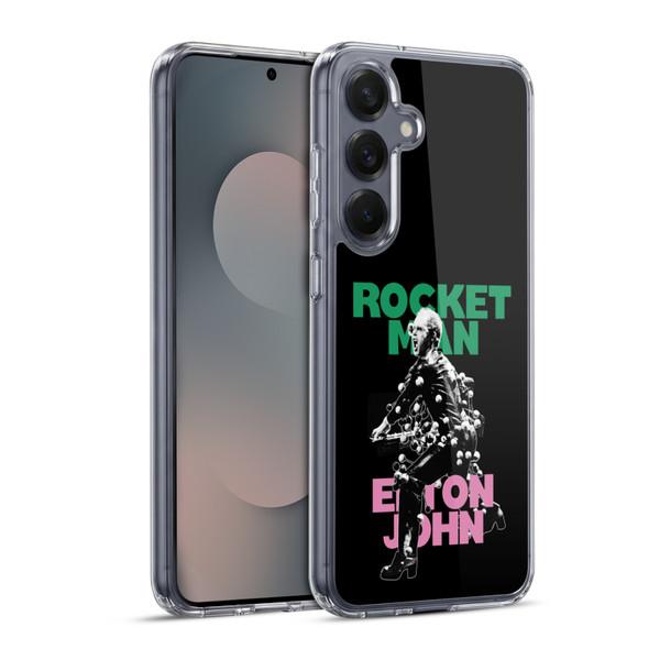Elton John Rocketman Key Art 5 Soft Gel Case for Samsung Galaxy S25+ & MagSafe