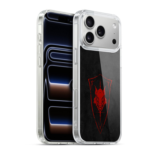Christos Karapanos Shield Wild Boar Soft Gel Case for Apple iPhone 17 Pro Max