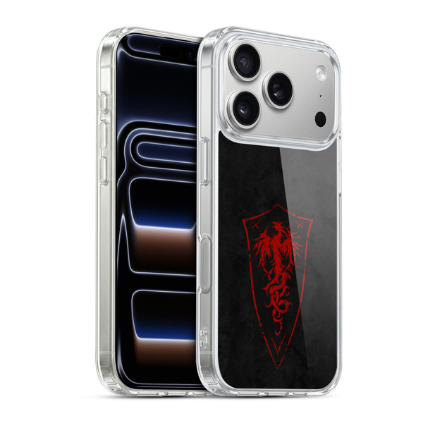 Christos Karapanos Shield Phoenix Soft Gel Case for Apple iPhone 17 Pro
