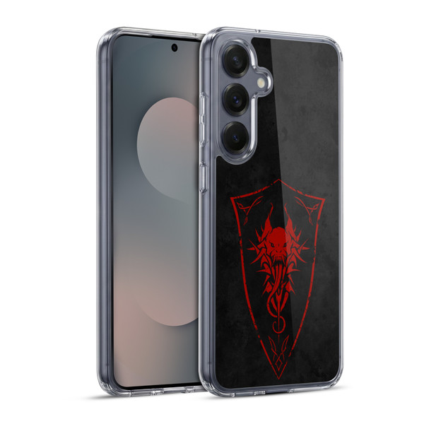 Christos Karapanos Shield Demon Soft Gel Case for Samsung Galaxy S25+ & MagSafe
