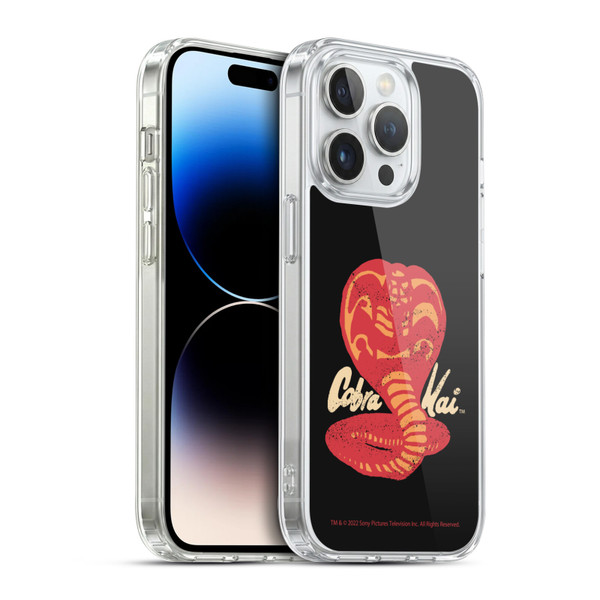 Cobra Kai Season 5 Key Art Logo Soft Gel Case for Apple iPhone 14 Pro & MagSafe