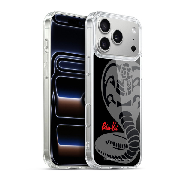 Cobra Kai Season 5 Key Art Oversized Logo Soft Gel Case for Apple iPhone 17 Pro Max