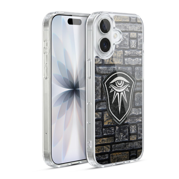 EA Bioware Dragon Age Inquisition Graphics Distressed Crest Soft Gel Case for Apple iPhone 17