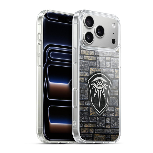 EA Bioware Dragon Age Inquisition Graphics Distressed Crest Soft Gel Case for Apple iPhone 17 Pro Max