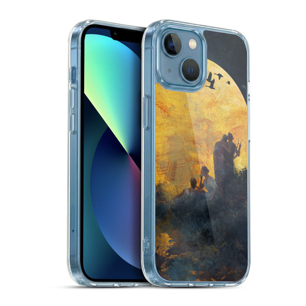 Duirwaigh God Moon 2 Soft Gel Case for Apple iPhone 13 Mini & MagSafe