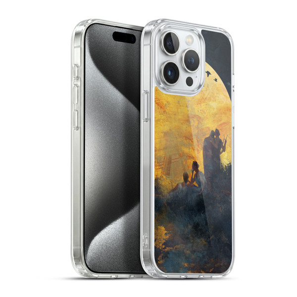 Duirwaigh God Moon 2 Soft Gel Case for Apple iPhone 15 Pro Max & MagSafe