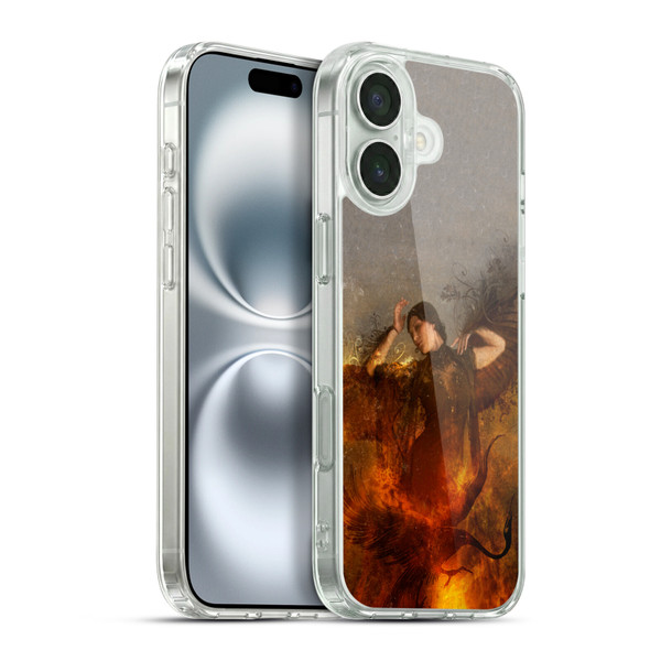Duirwaigh God Phoenix Soft Gel Case for Apple iPhone 16 Plus & MagSafe