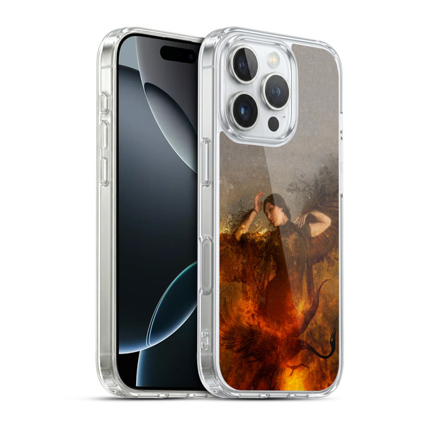 Duirwaigh God Phoenix Soft Gel Case for Apple iPhone 16 Pro & MagSafe