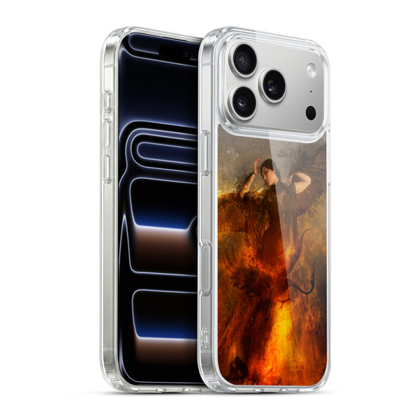 Duirwaigh God Phoenix Soft Gel Case for Apple iPhone 17 Pro Max