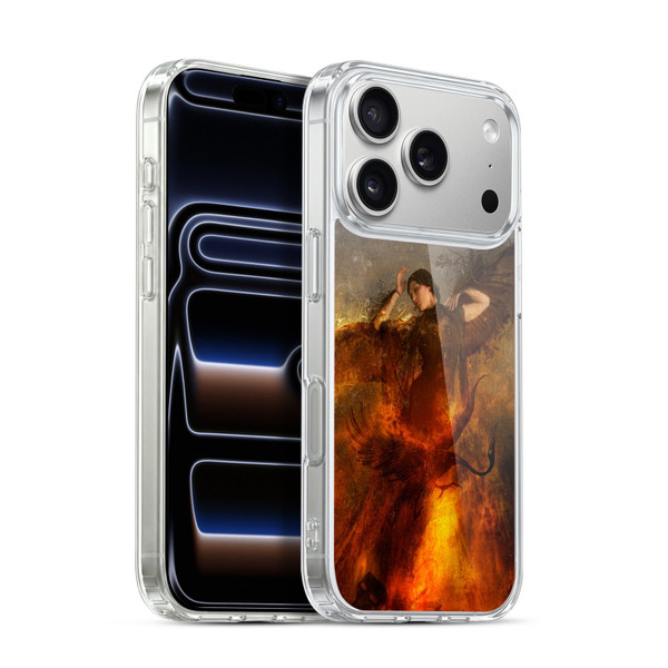 Duirwaigh God Phoenix Soft Gel Case for Apple iPhone 17 Pro