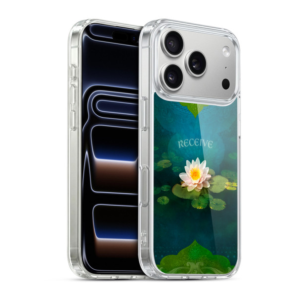 Duirwaigh God Receive Lotus Soft Gel Case for Apple iPhone 17 Pro