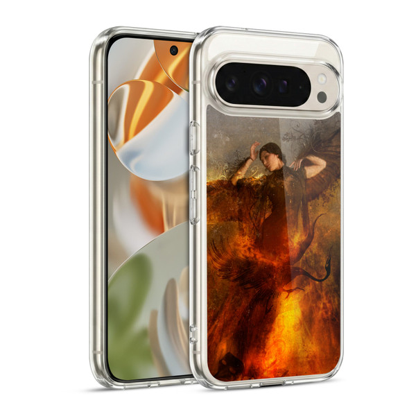 Duirwaigh God Phoenix Soft Gel Case for Google Pixel 9 / Pixel 9 Pro