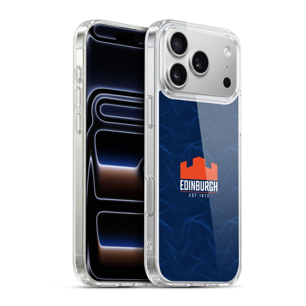 Edinburgh Rugby 2024/25 Crest Kit Home Soft Gel Case for Apple iPhone 17 Pro Max