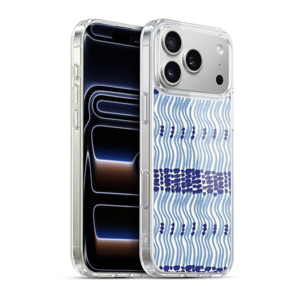 Gabriela Thomeu Art Wiggle Lines Soft Gel Case for Apple iPhone 17 Pro Max