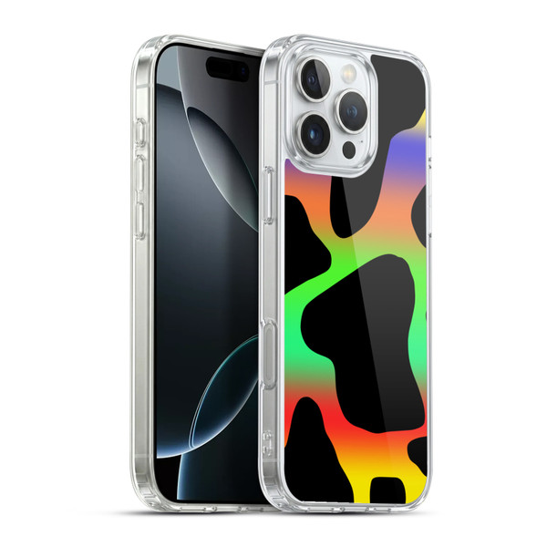 Grace Illustration Cow Prints Assorted Soft Gel Case for Apple iPhone 16 Pro Max & MagSafe