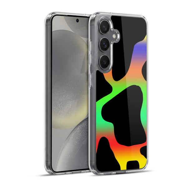Grace Illustration Cow Prints Assorted Soft Gel Case for Samsung Galaxy S24+ 5G & MagSafe
