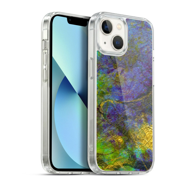 Haroulita Marble Green Soft Gel Case for Apple iPhone 13