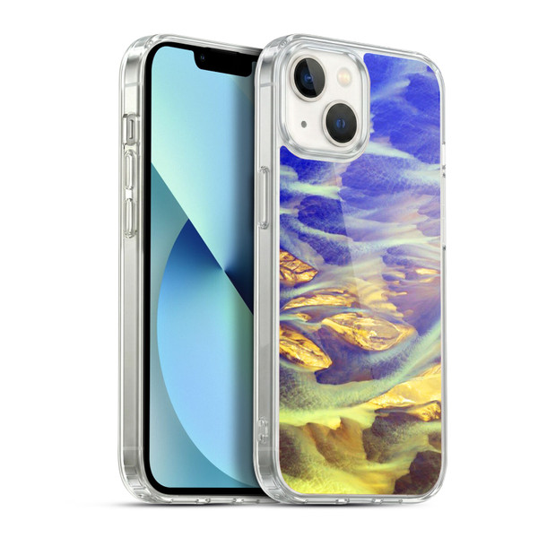 Haroulita Marble Wavy Day Soft Gel Case for Apple iPhone 13