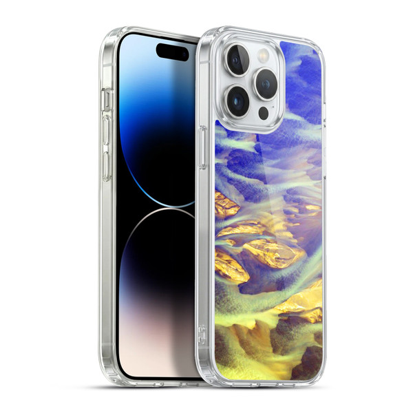 Haroulita Marble Wavy Day Soft Gel Case for Apple iPhone 13 Pro Max & MagSafe