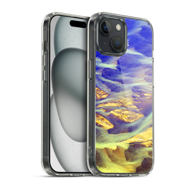 Haroulita Marble Wavy Day Soft Gel Case for Apple iPhone 15 & MagSafe