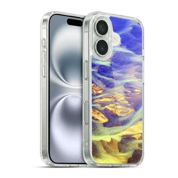 Haroulita Marble Wavy Day Soft Gel Case for Apple iPhone 16 & MagSafe