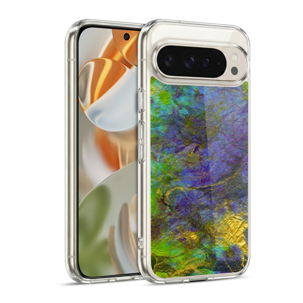 Haroulita Marble Green Soft Gel Case for Google Pixel 9 / Pixel 9 Pro