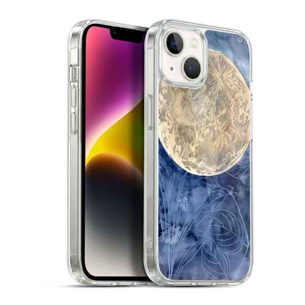 Mai Autumn Space And Sky Moon Garden Soft Gel Case for Apple iPhone 14 Plus & MagSafe