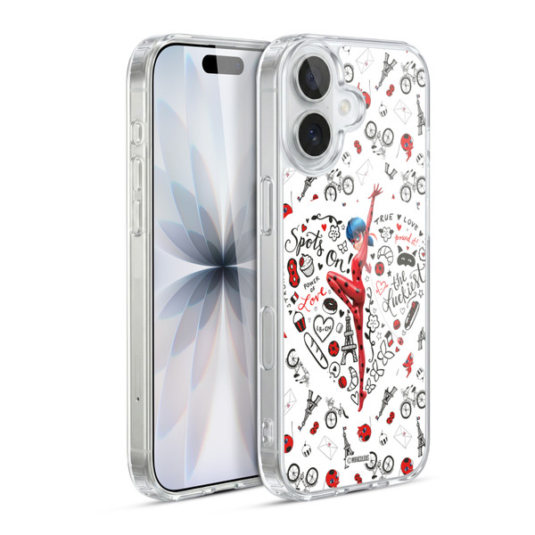 Miraculous Ladybug Character Art And Patterns Ladybug Soft Gel Case for Apple iPhone 17