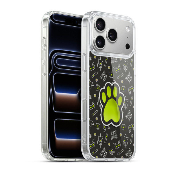Miraculous Ladybug Character Art And Patterns Cat Noir In Black Soft Gel Case for Apple iPhone 17 Pro Max