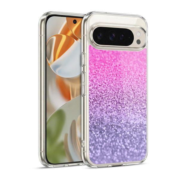 Monika Strigel Glitter Collection Lavender Pink Soft Gel Case for Google Pixel 9 / Pixel 9 Pro