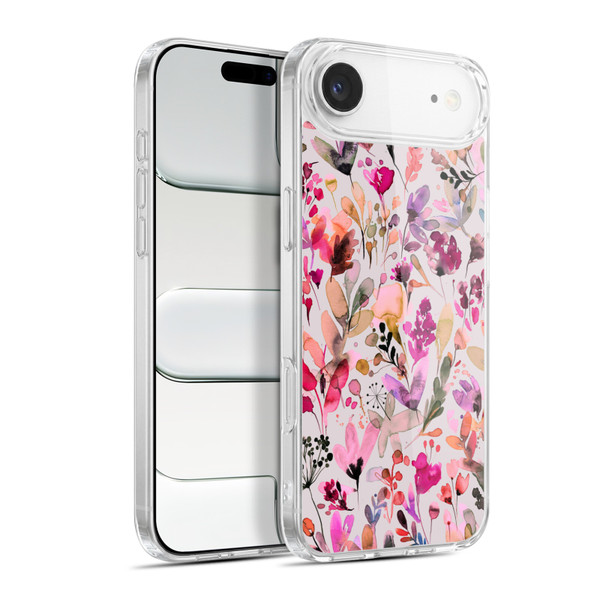 Ninola Botanical Patterns Artsy Ink Flowers Soft Gel Case for Apple iPhone 17 Air