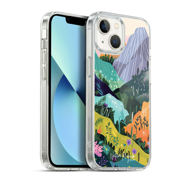 Nature Magick Fascinating Hills Colors Soft Gel Case for Apple iPhone 13