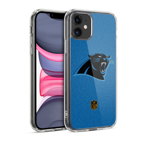 NFL Carolina Panthers Logo Football Soft Gel Case for Apple iPhone 11