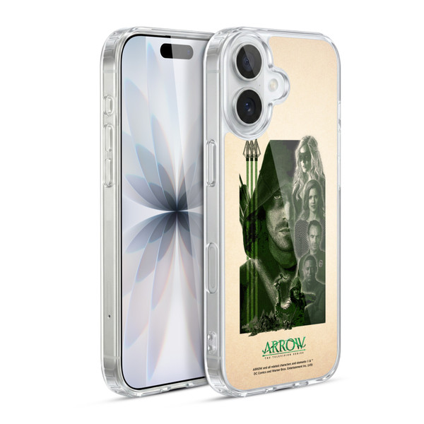 Arrow TV Series Graphics Team Soft Gel Case for Apple iPhone 17