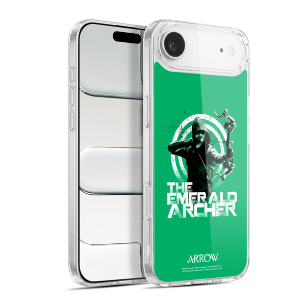 Arrow TV Series Graphics The Emerald Archer Soft Gel Case for Apple iPhone 17 Air