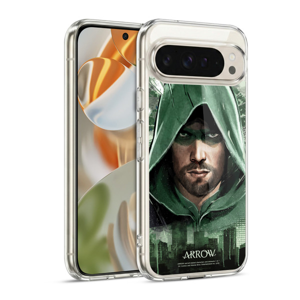 Arrow TV Series Graphics Oversized Soft Gel Case for Google Pixel 9 / Pixel 9 Pro