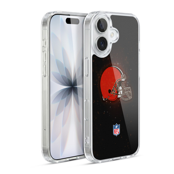 NFL Cleveland Browns Artwork LED Soft Gel Case for Apple iPhone 17