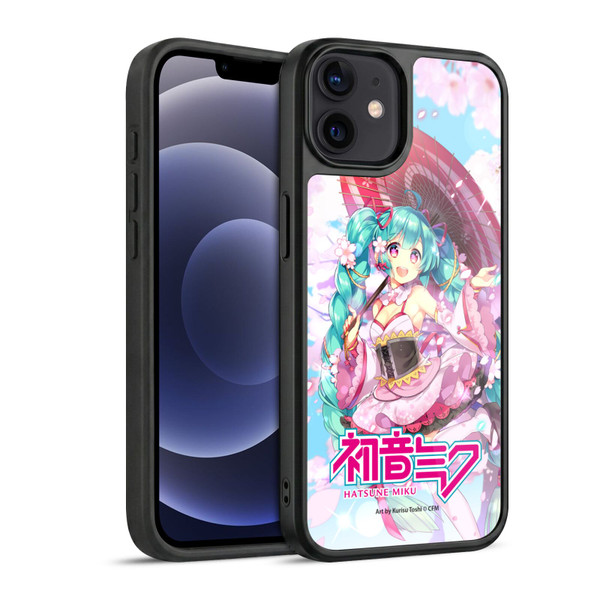 Hatsune Miku Graphics Sakura Gel Armour Case For Apple iPhone 12 / iPhone 12 Pro
