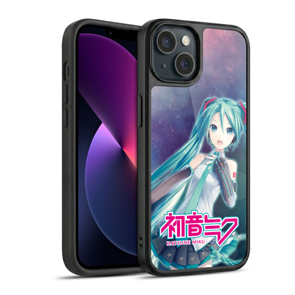 Hatsune Miku Graphics Nebula Gel Armour Case For Apple iPhone 13