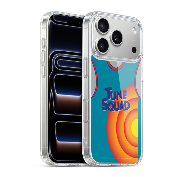 Space Jam: A New Legacy Graphics Jersey Soft Gel Case for Apple iPhone 17 Pro