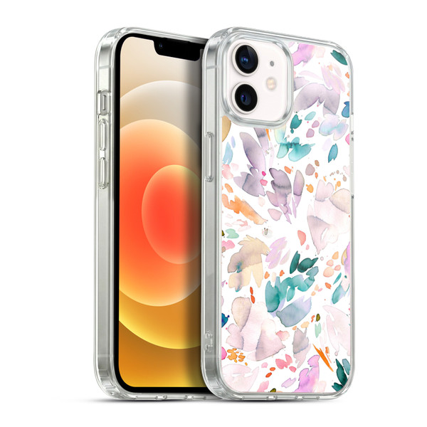 Ninola Pattern Abstract Petals Soft Gel Case for Apple iPhone 12 / iPhone 12 Pro & MagSafe